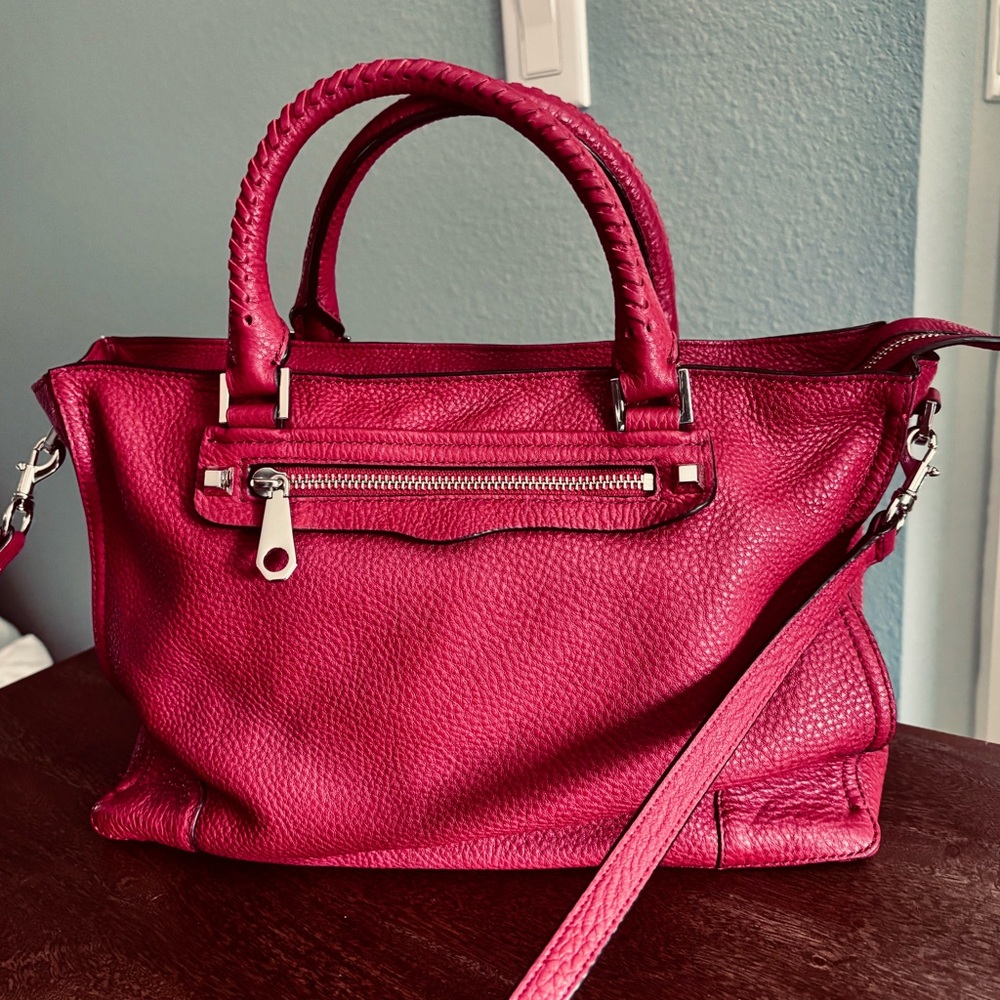 Rebecca Minkoff, Regan satchel pebbled leather Handbag shoulder Bag